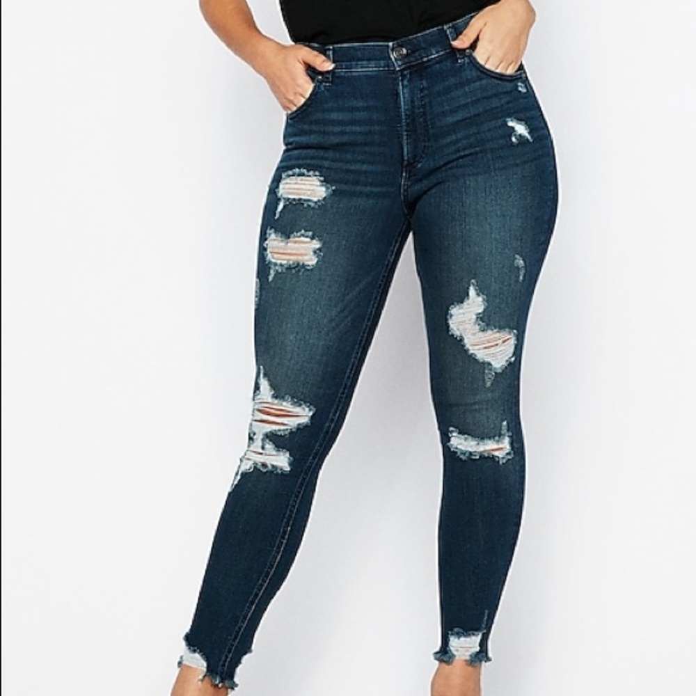 Express/ Denim Perfect High Waist Jegging